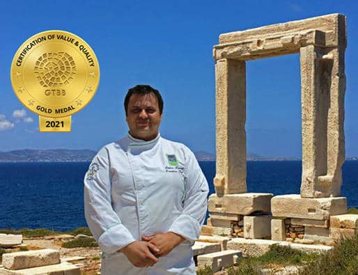 Ο Νάξιος σεφ Στέλιος Κορρές βραβεύτηκε από το «Greek Taste Beyond Borders”