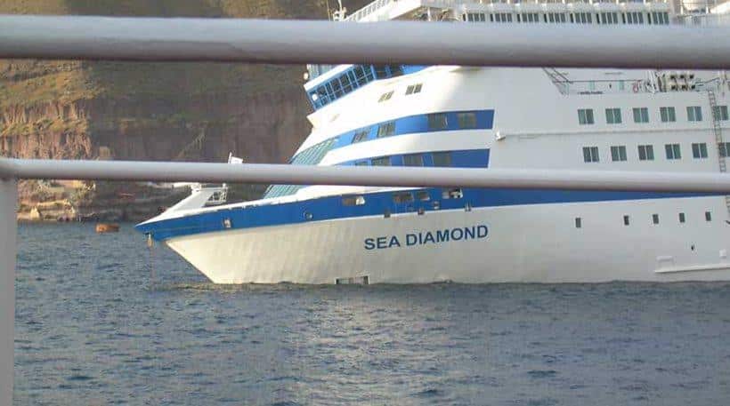 Για άλλη μια φορά η ανέλκυση του Sea Diamond στη Βουλή.