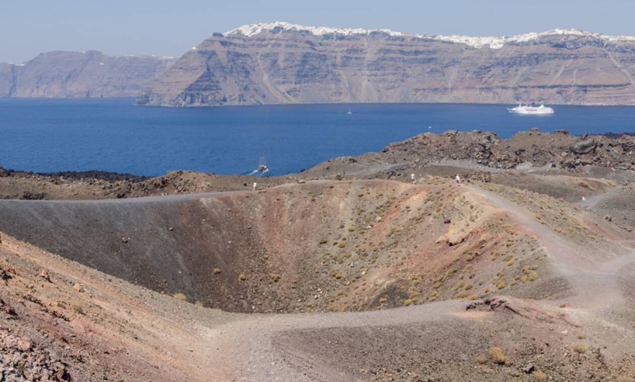 Σαντορίνη: Βρέθηκαν απομεινάρια από την τεράστια ηφαιστειακή κατολίσθηση πριν από 700.000 χρόνια
