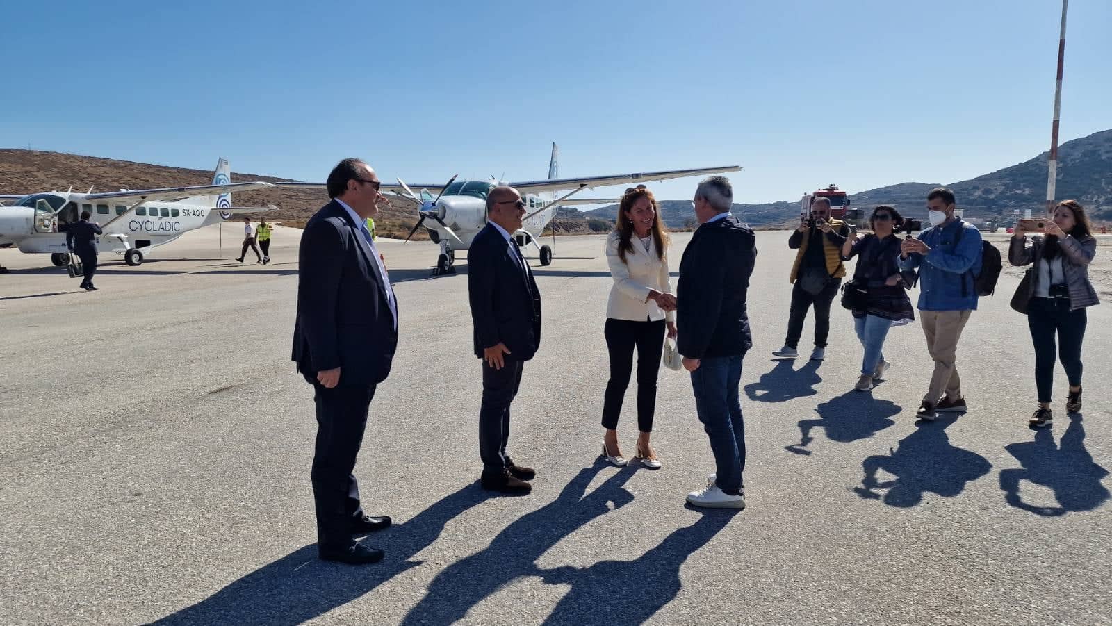 Cycladic IFLY: Η πρώτη αεροπορική σύνδεση Ρόδου – Σύρου