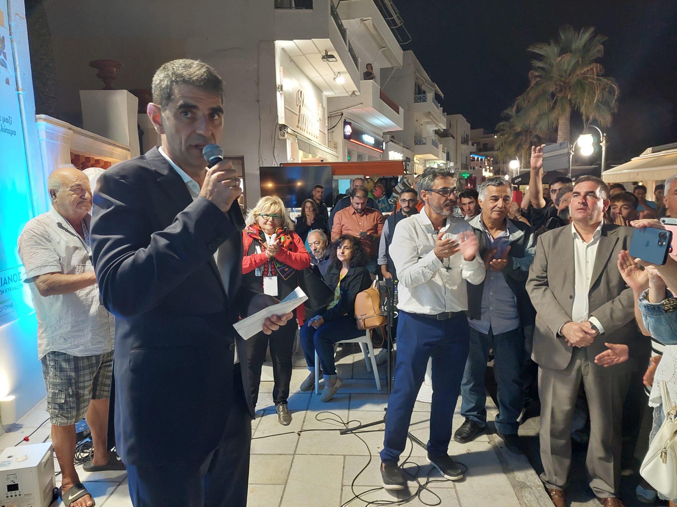 Με 50,72 % ο Δημήτρης Λιανός επανεξελέγη δήμαρχος Νάξου & Μικρών Κυκλάδων